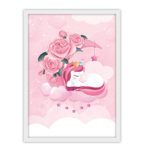 Obrazek Różowy jednorożec