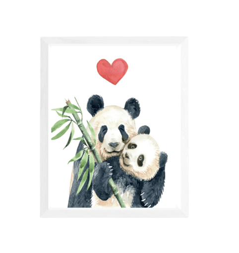 Obrazek Panda z mamą