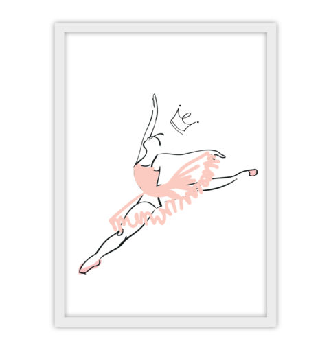 Obrazek Tańcząca baletnica